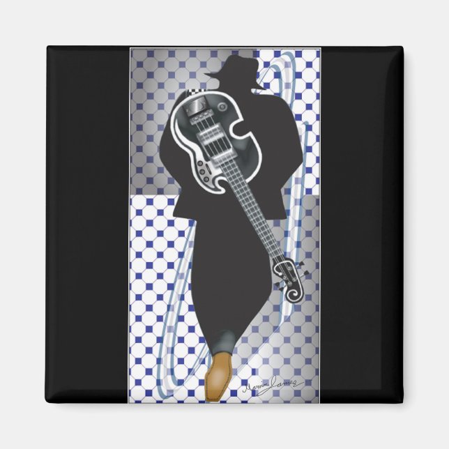 La collection Trio - Magnet Carré (Devant)