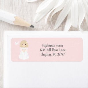 La colombe communion Blonde Girl