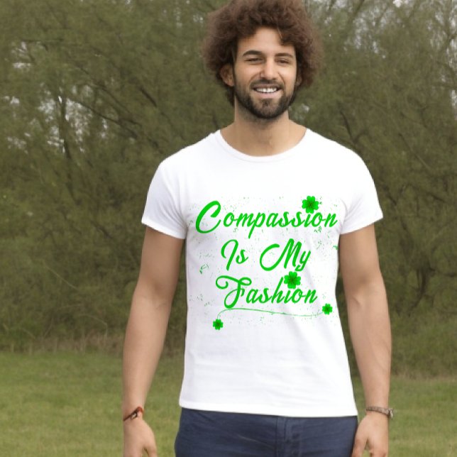La compassion est mon T-shirt de mode (Créateur téléchargé)