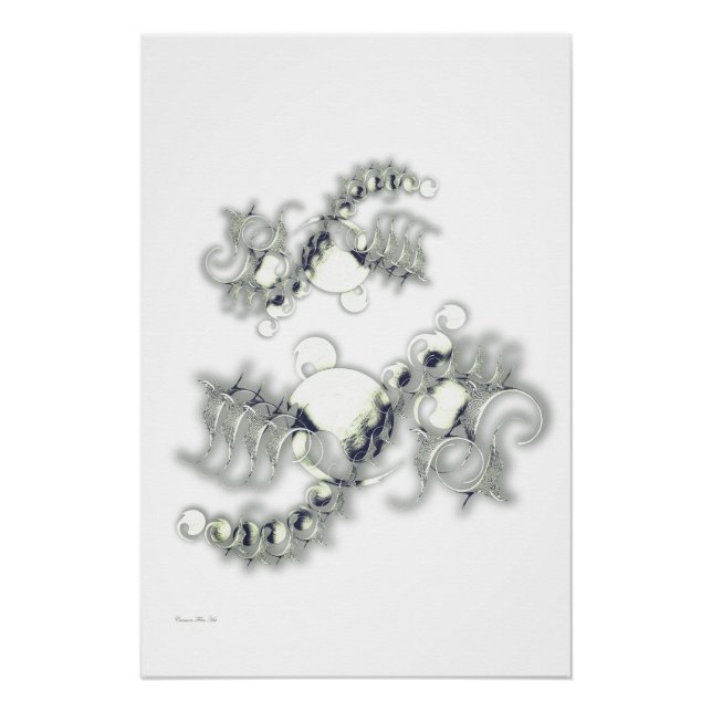 "La Compilation Perceptive" Poster brillant (Devant)