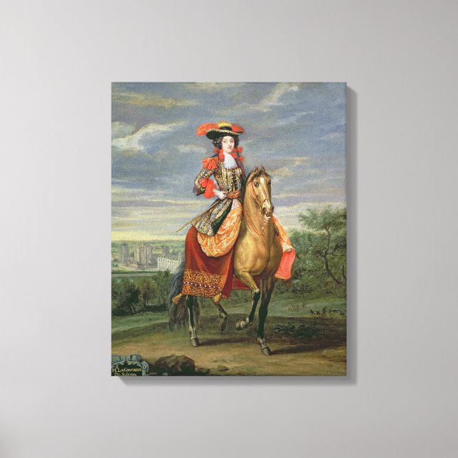 La Comtesse de Soissons Canvas Print (Front)