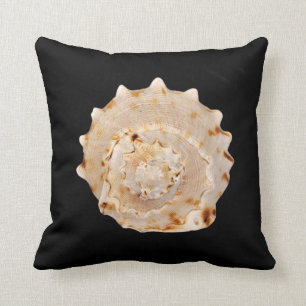 La conque Shell jettent le coussin