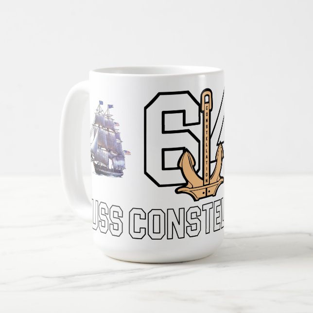 LA CONSTELLATION AMÉRICAINE MUG LE FLAGSHIP AMÉRIC (Devant gauche)