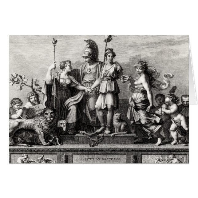 La constitution française (Devant horizontal)