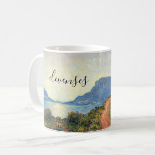 La Corniche near Monaco by Claude Monet Coffee Mug