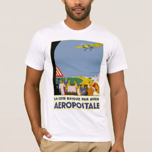 La Cote Basque Par Avion T-Shirt