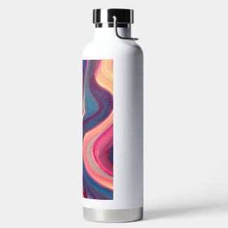 La couleur de la bouteille d'eau complète