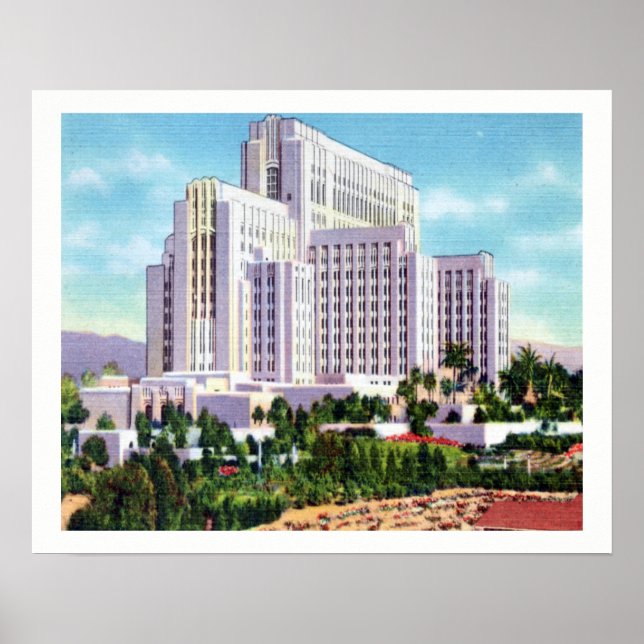 LA County General Hospital v.2 Poster (Front)