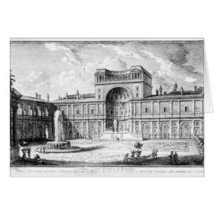 La Cour du Belvédère dans le Vatican Rome