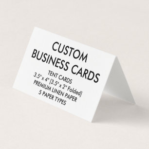 La coutume a personnalisé les cartes de visite