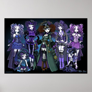 La Couture des fées Myka Jelina Poster d'art Imagi