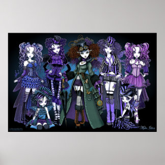 La Couture des fées Myka Jelina Poster d'art Imagi