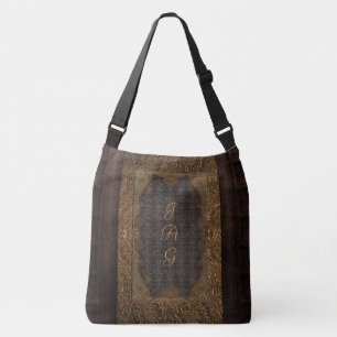 La couverture de livre rustique met en sac le cuir