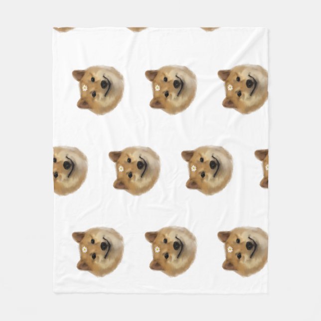La couverture de l'Motif Fat Shiba Inu (Devant)