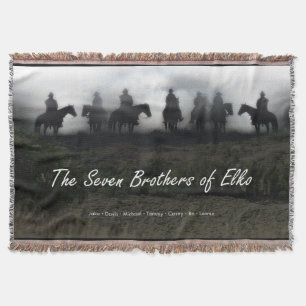 La couverture jetée des Sept Frères d'Elko