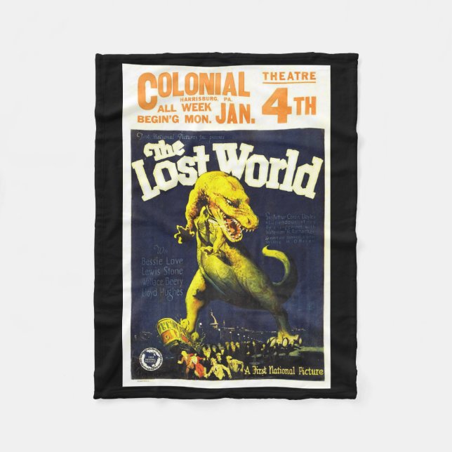 La couverture perdue d'ouatine de film de monstre (Devant)