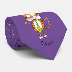 La Cravate de Tieger Tiger Big Cat Funny