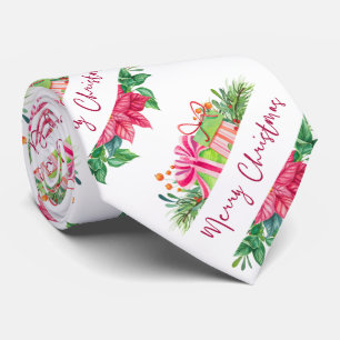 La cravate des hommes de Joyeux Noël d'éléments de