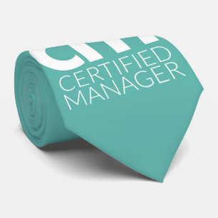 La cravate du monsieur certifié de directeur