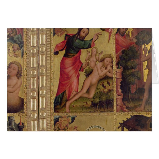 La création d'Ève, un panneau de Grabower (Devant horizontal)