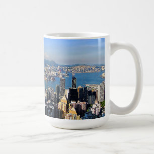 La crête, tasse d'île de Victoria, Hong Kong