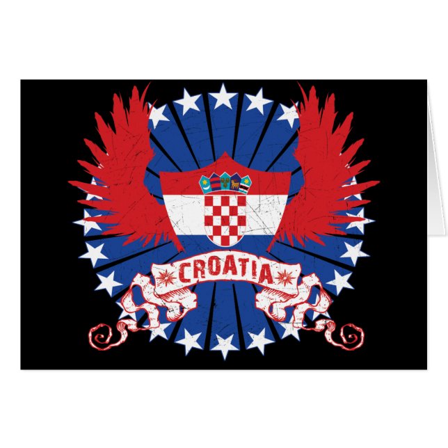 La Croatie s'est envolée (Devant horizontal)