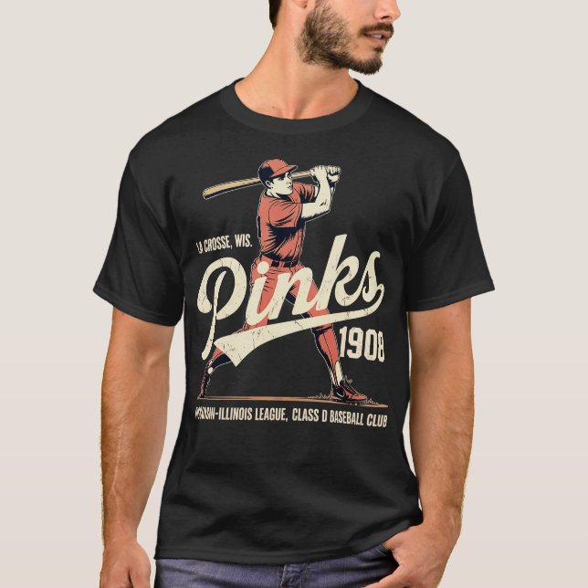La Crosse Pinks 1980 (2) T-Shirt (Front)