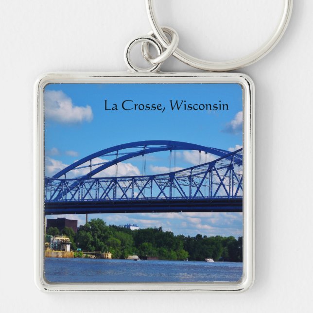 La Crosse, Wisconsin Keychain (Front)