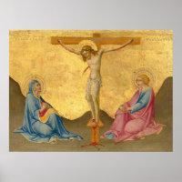 La Crucifixion - Poster des Beaux-Arts Sano di Pie
