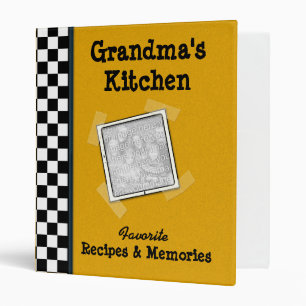 La cuisine 1" de la grand-maman classeur de