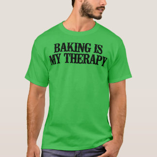 La Cuisine Drôle Minimale Est Mon T-shirt Thérapeu