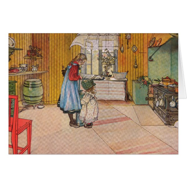 La cuisine par Carl Larsson personnalisable (Devant horizontal)