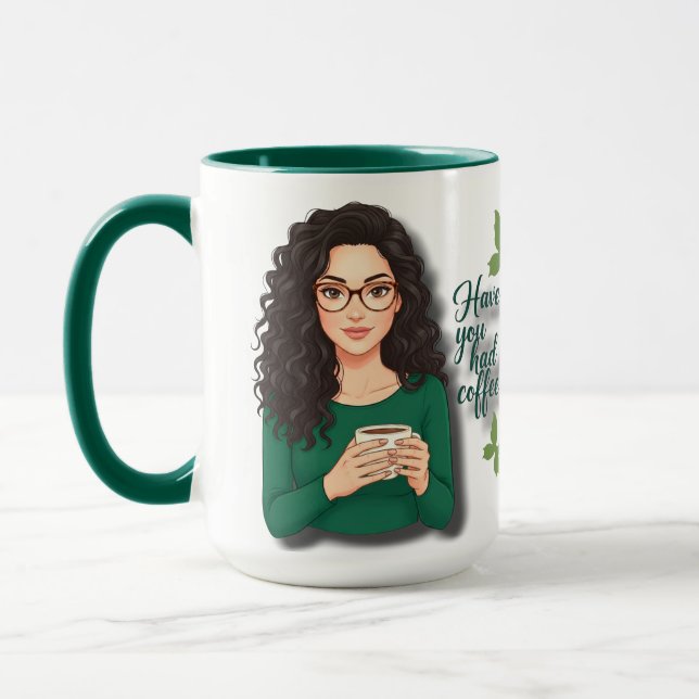 LA DAMA DEL CAFÉ MUG (Left)
