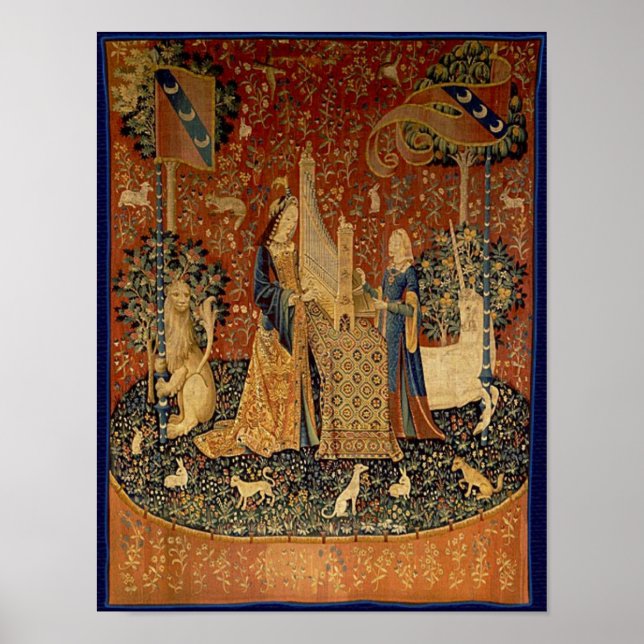 La Dame à la licorne Poster (Front)