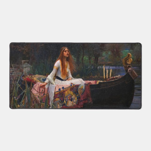 La Dame de Shalott par John William Waterhouse (Recto)