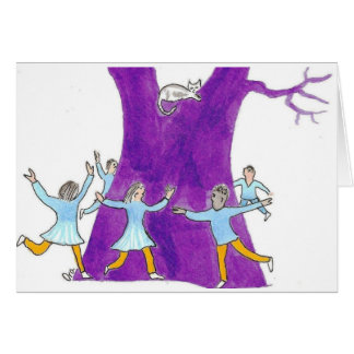 La danse jusqu'à l'arbre indique l'arrêt !