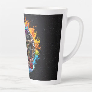 La déesse du Wiccan Latte Mug