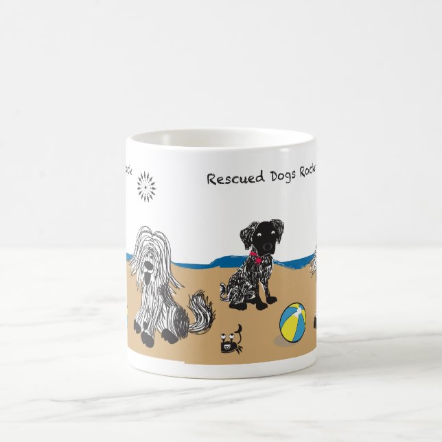 La délivrance poursuit la tasse de roche (Centre)