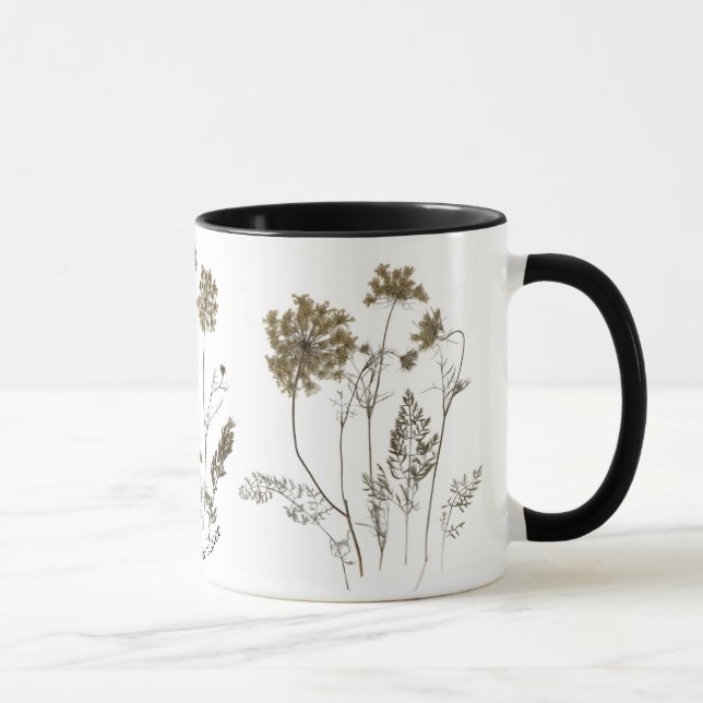 La dentelle de la reine Anne sur une Mug Combo (Droite)