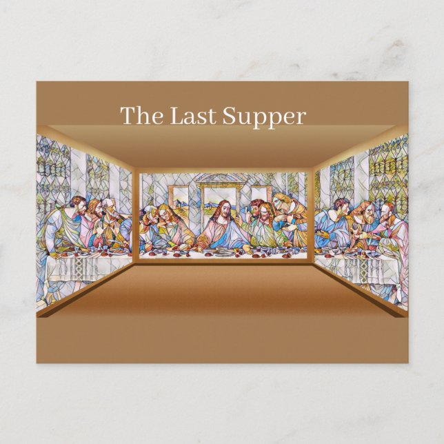 La Dernière carte postale du souper (Devant)