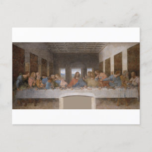 La Dernière Cène de Leonardo Da Vinci Carte Postal
