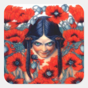 La Destruction Square Sticker