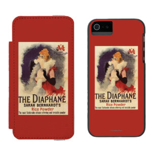 La Diaphane Woman Powdering Face Promo Poster Incipio Watson™ iPhone 5 Wallet Case