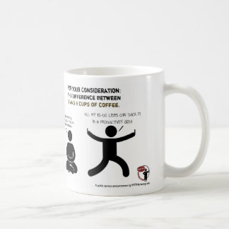 La différence entre 2 et 8 tasses de café