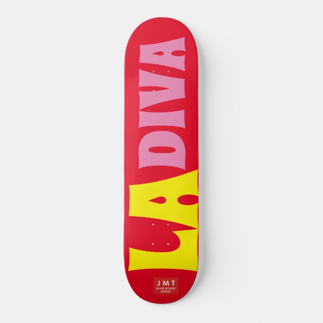 LA  DIVA  Skateboard (Front)