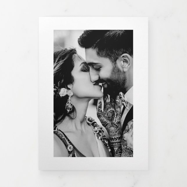 La Divya | Faire-part Mariage triple (Page de couverture)