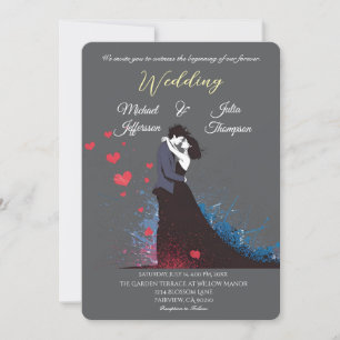 La Dolce Vita French Inspiration Classic 1940s  Invitation