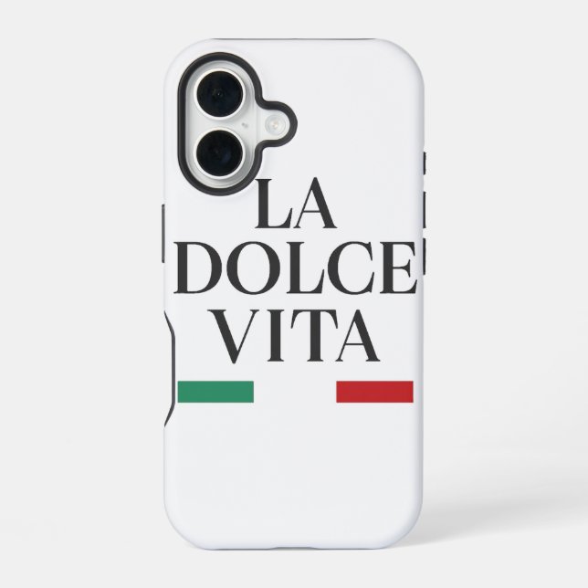 La Dolce Vita Italian I-Phone Case (Back)