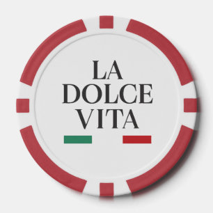 La Dolce Vita Italian Poker Chip – Play with Style