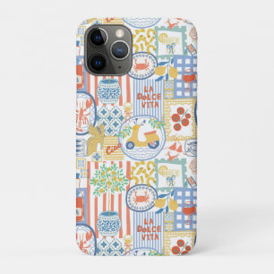 La Dolce Vita Italian Summer Lemon Mediterranean  iPhone 11 Pro Case